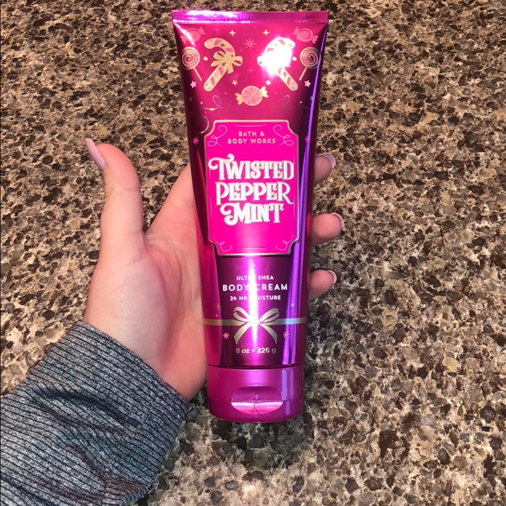 Bath and Body Works Twisted Peppermint Body Cream